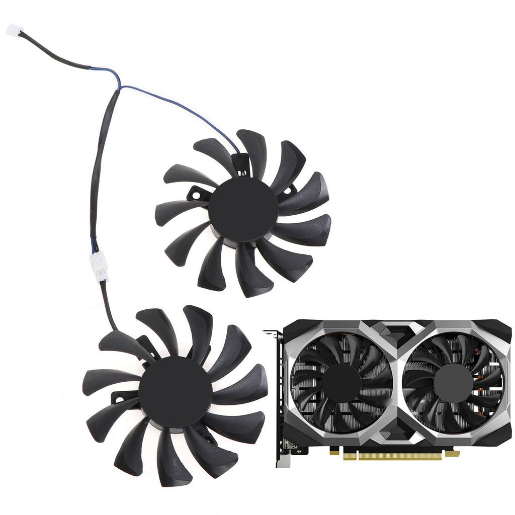 75MM HA8010H12F-Z Kühlerlüfter Ersatz GTX1650 Für MSI GeForce GTX 1650 SUPER VENTUS XS Grafikkartenlüfter