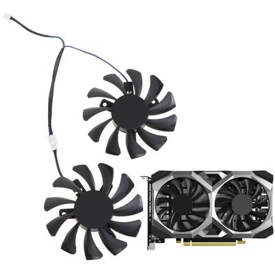 Ventilateur de refroidissement de remplacement 75MM HA8010H12F-Z GTX1650 Pour MSI GeForce GTX 1650 SUPER VENTUS XS Ventilateurs de carte graphique