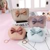 Korean Style Women Coin Purse Handbag Cute Bow Children Wallet Coin Bag Kid Money Bag Gift Newest Fashion Pu Leather Coin Purse
