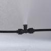 10Pcs Black Atomizing Fog Nozzle 0.3mm 0.5mm Low-pressure Sprayer Nozzle Patio Cooling Garden Irrigation Humidify Dust Reduction