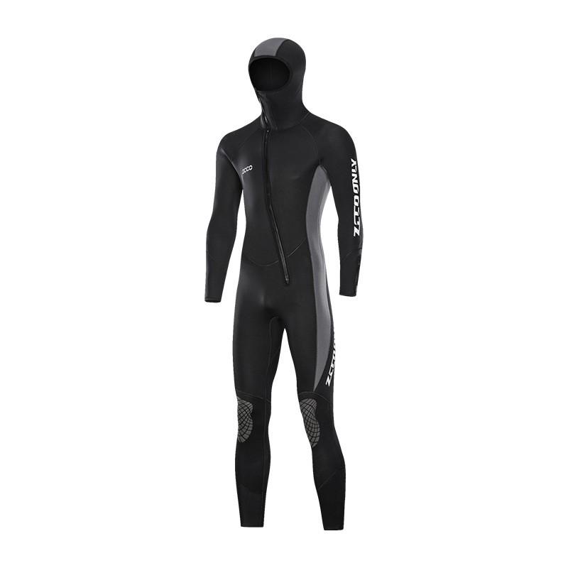 5mm Neoprene Wetsuit Snorkeling Surfing Swimming - Full Body Long Sleeve UV Protection Thermal Suit Men Women