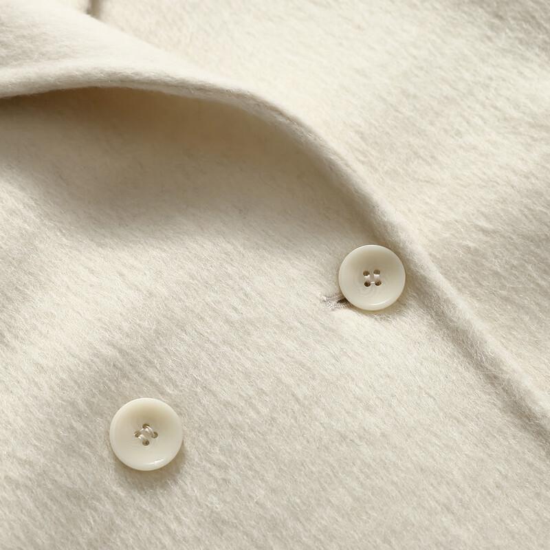 Women's Long Lamb Wool Double-Sided Coat