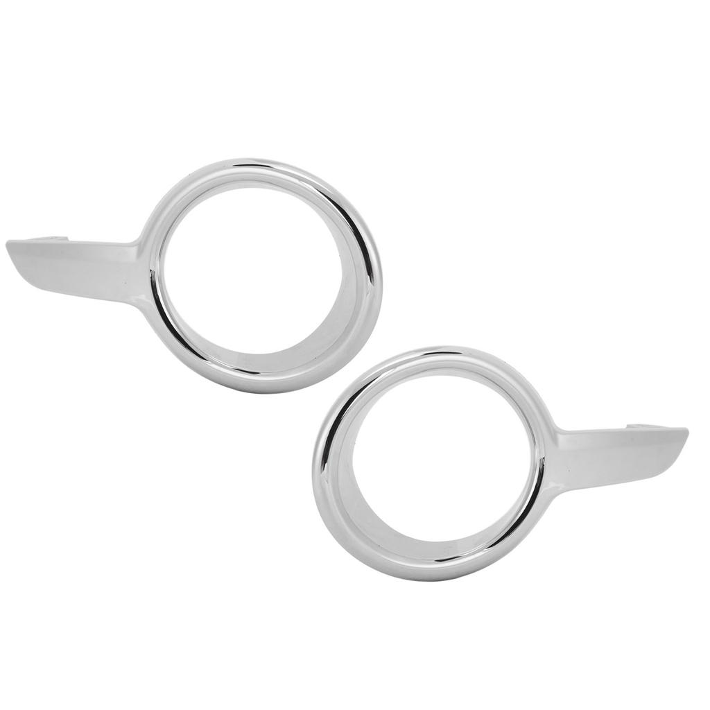Fog Light Cover Chrome Plating High Strength ABS Plastic Front Bumper Fog Lamp Bezel for 208 2012‑20