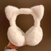 Windproof Earmuffs Cat Ear Covers Cute Ear Protection  for Women Girls