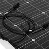 18V 340W 1129*670mmFlexible Monocrystalline Solar Panel Tile Mono Panel Waterproof Camping