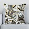 Stuhlkissenbezug x Schwarz Gold Marmor Kissenbezug Kurzer Plüsch Kissenbezüge für Bett Loungesessel Herbstdeko Sofa
