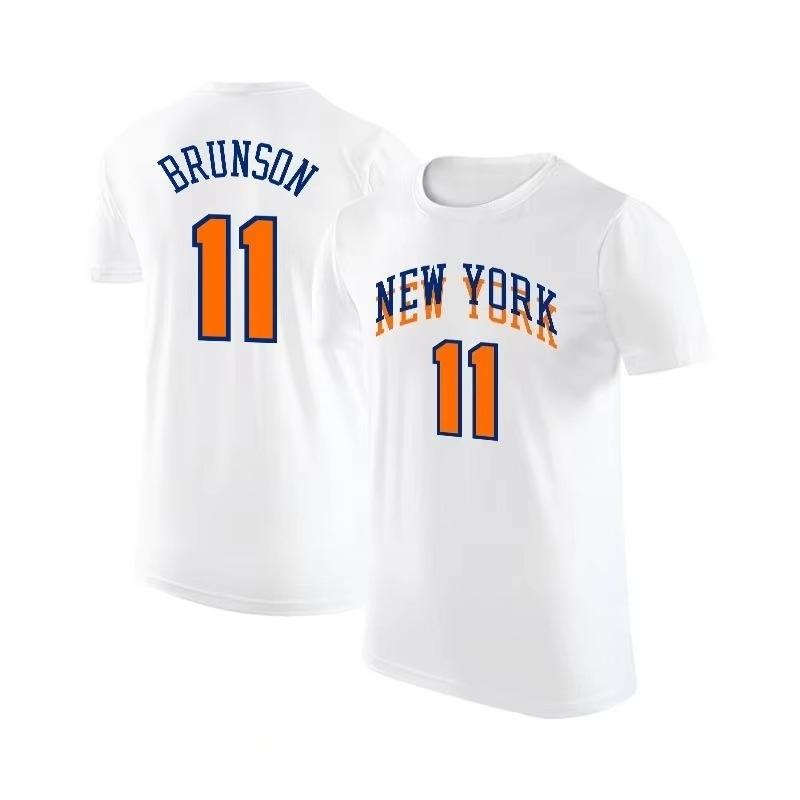 Jalen Brunson 11 Sweatshirt Jersey Tshirt New York Team 2026 New 100cotton Unisex Basketball Fashion Sports Breathable Shirt Tee