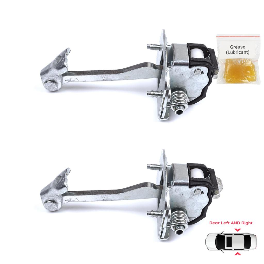 BDP825-1 2 Pieces Rear Left AND Right Door Catch Hinge Brake Stop Check Strap Limiter for Citroen C4 MK2 NC 2010-2020 DS4 MK1 NX 9181R2