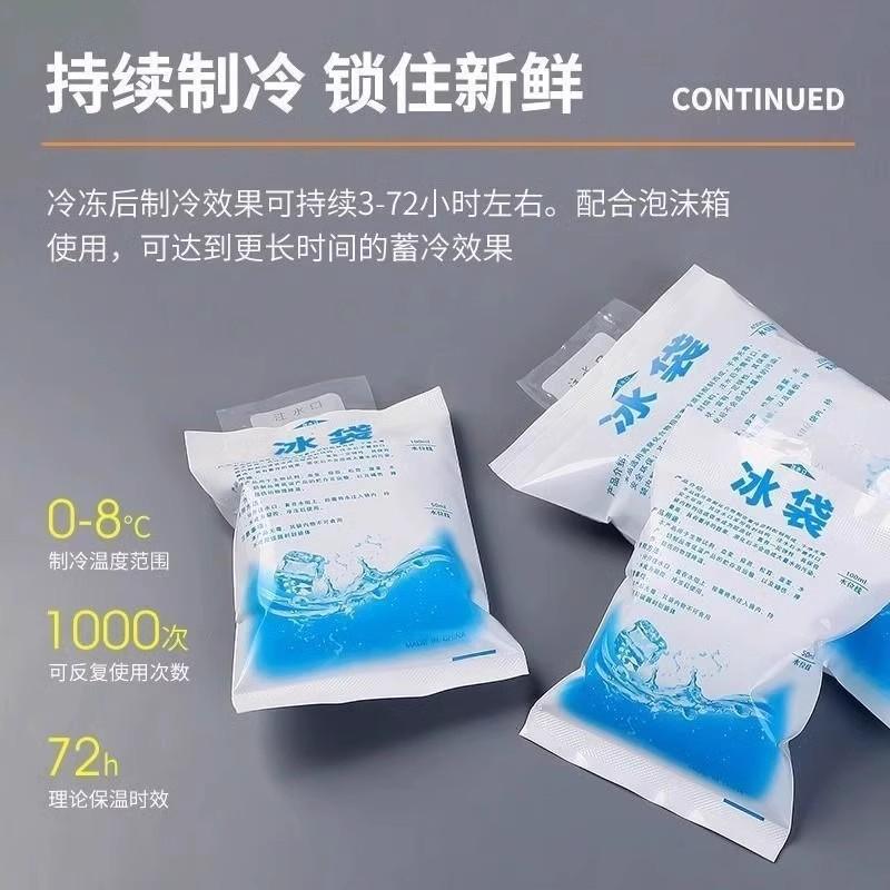 Reusable Water-Filled Ice Pack for Fresh Food Preservation – Free Shipping