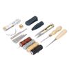 28Pcs Leather Working Tools Durable 2Pcs Awl 4Pcs Wax Threads 16Pcs Needles Leather Working Kit for Carpet Coat Mattress