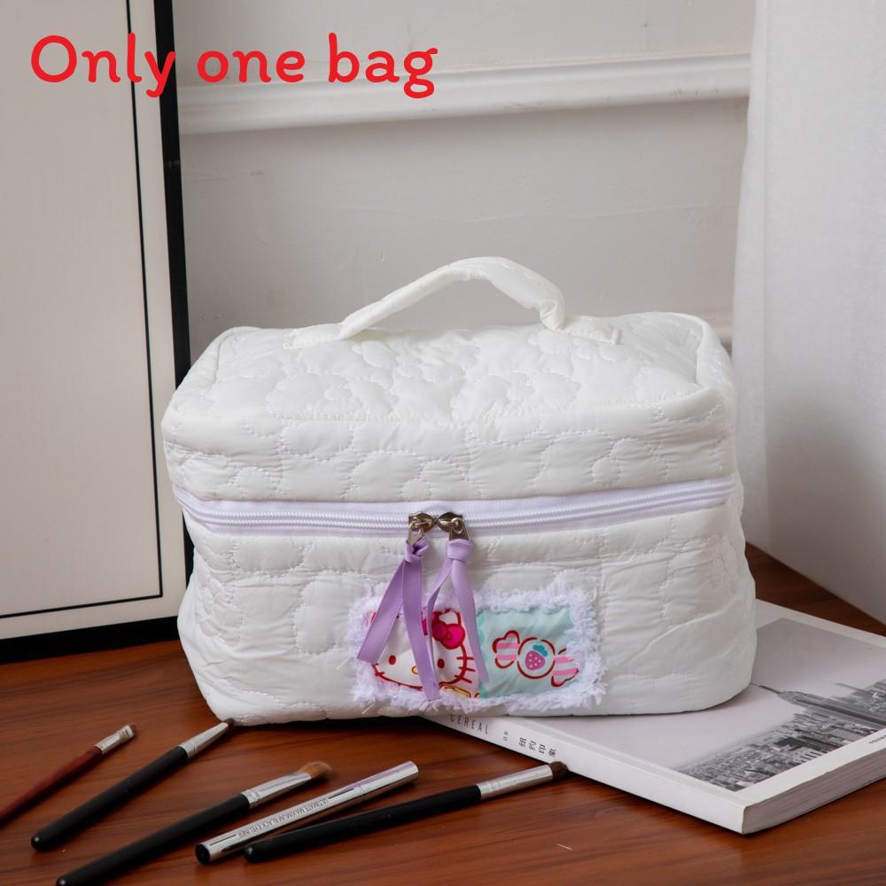 Cat Makeup Bag With Large Capacity Portable Travel Cosmetic Organizer For Girls And Women