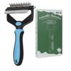 Fanyi 2-in-1 Pet Deshedding & Dematting Comb for Dogs