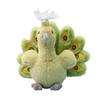 PP Cotton Peacock Doll  Plush Keychain Collection Stuffed Animal Bag Pendant  Backpack Decoration