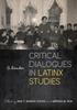 The Critical Dialogues In Latinx Studies : A Reader Book