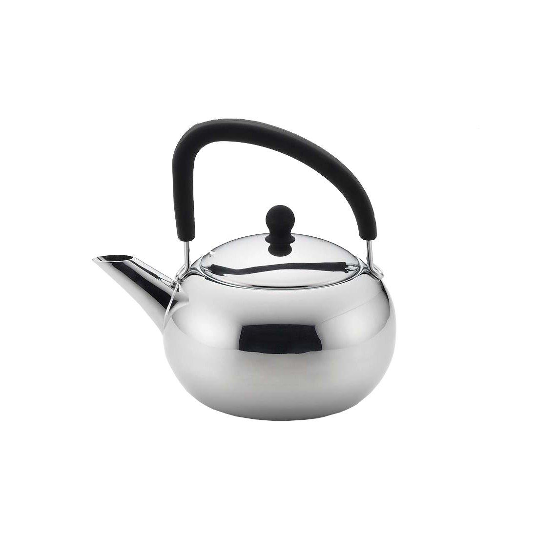 

Kobo Aizawa Silicone Handle Black 70315 Kettle, Pepper, 200V, 1.7L, Mirror, чёрный