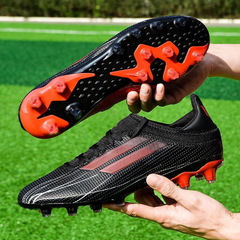 New Trend Sports Training Shoes Spikes Nails Men Children AG Turf Football Shoes Soccer Boots Football Shoes