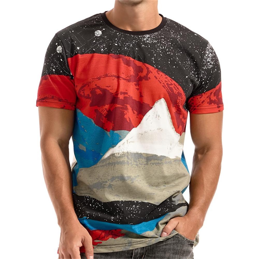 

Мужские футболки больших размеров, летняя мода, простая цветная футболка с круглым вырезом и короткими рукавами, модные спортивные топы для активного отдыха 6XL