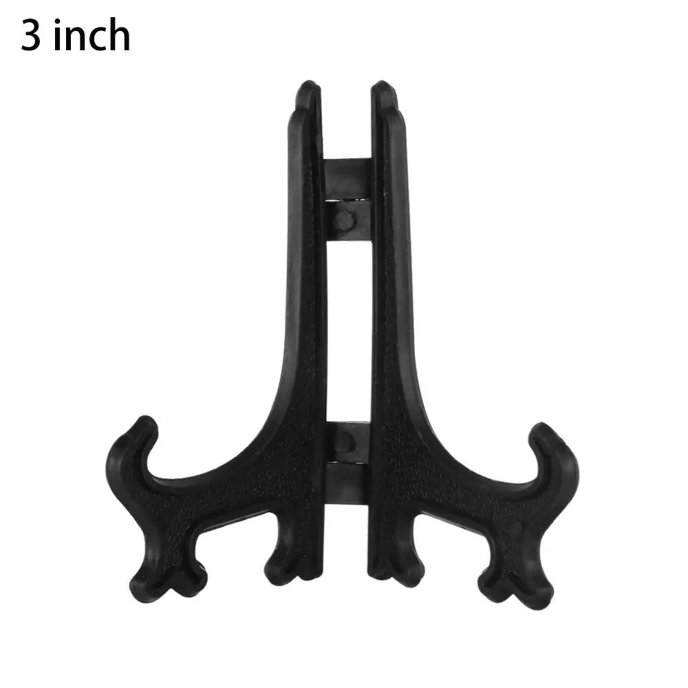 Fashion Clear Plastic Plate Display Stand Picture Frame Easel Holder Arts Case Holders Photo Display 3/5/7/9inch Photo Frame