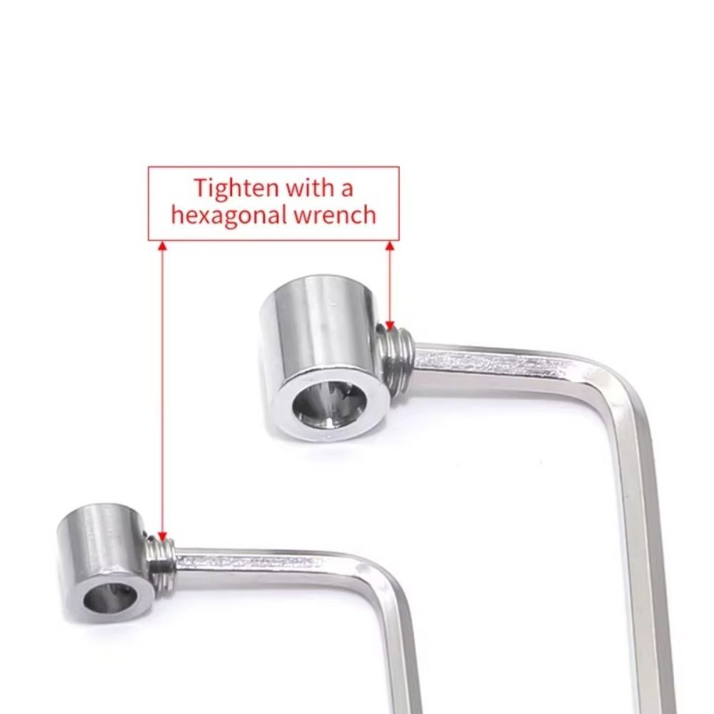 Adjustable Wire Rope Clamp Metal Stainless Steel Cable Clamp Suspension Clips