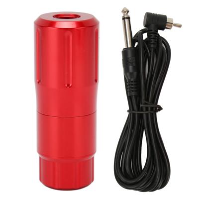 Rotary Tattoo Pen RCA Interface Liner Shader Aluminium Alloy Short Tattoo Machine Pen with Clip