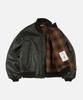 FRIZMWORKS Patina Cowhide Tanker Jacket _ Washed Brown