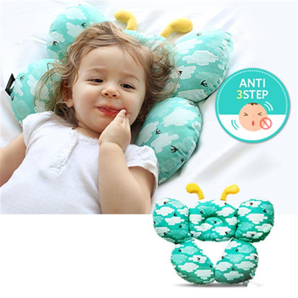 

Breathable Kids Neck Pillow Comfortable Butterfly shape Newborn Safety Pillow Protective Cushion Soft Infant Nursing Headrest