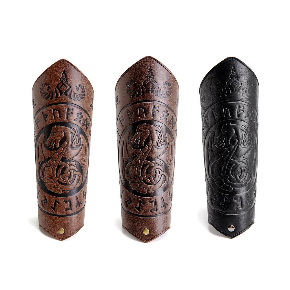 Rękaw Ochraniacz Ręki Rycerza Wikinga Vintage Rekwizyt Cosplay