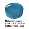 360 Storage Non-slip Tray Degree Rotating Plastic Multifunctional Cosmetic Snack Fruit Seasoning Box for Kitchen
