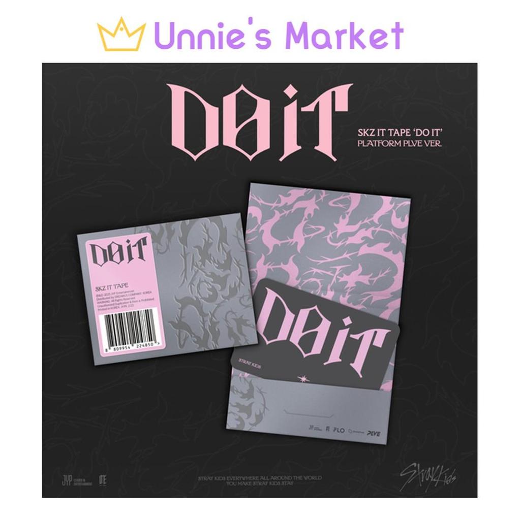 [Forhåndsbestilling] Stray Kids - SKZ IT TAPE ‘DO IT’ (PLATTFORM PLVE VER.) + gratis gave