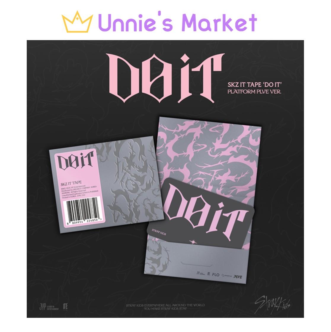 Stray Kids - SKZ IT TAPE ‘DO IT’ (ПЛАТФОРМА PLVE ВЕР.) + бесплатный подарок 1EA