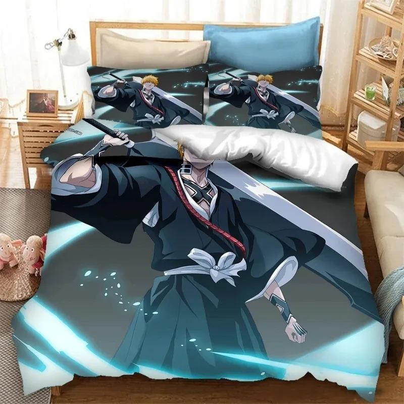Comforter Anime Bleach Thousand-Year Blood War Bedding Set Bedroom Soft Modern S Comefortable