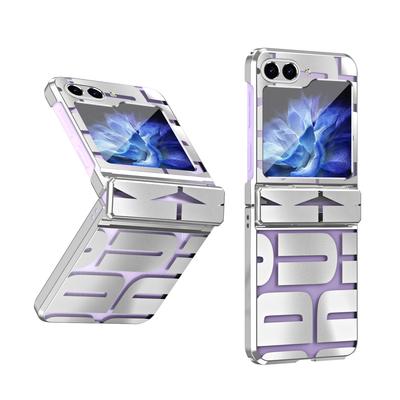 Drop Protection Case for Samsung Galaxy Z Flip 5 5G Flip4 Flip3 Flip5 Flip 4 3 Zflip5 Plating Cell Phone Cover Funda