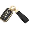 TPU Protector Key Fob Cover Case Fit For 2010-2015 Hyundai Sonata Equus Turbo Elantra Kia Sorento Key Fob