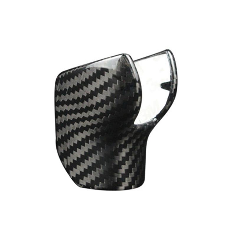For Vw For Passat T-Cross Polo Tayron Tacaku Dry Real Carbon Fiber Gear Shift Knob Trim Car Cover Replacement Part Tacqua