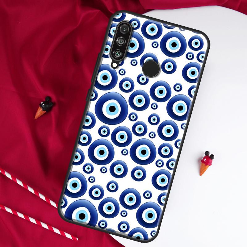 Nazar Boncugu Evil Eye For Huawei Nova Y61 Y70 Y90 Y60 Y72 Y91 12s 12i 11i 7i 8i 9 10 SE P60 Pro P30 P40 Lite Case