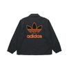 adidas originals Big Trfl Jkt Athleisure Casual Sports Embroidered Logo Woven Jacket Black Men's H07087