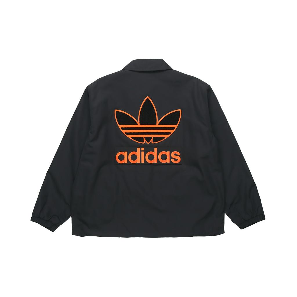adidas originals Big Trfl Jkt Athleisure Casual Sports Embroidered Logo Woven Jacket Black Men's H07087