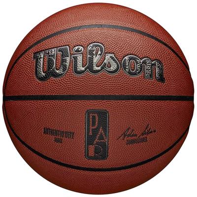 Wilson NBA Authentic City Paris Ball, Unisex Orange Basketball