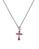 Joegush Mini Rosario Necklace (Red)
