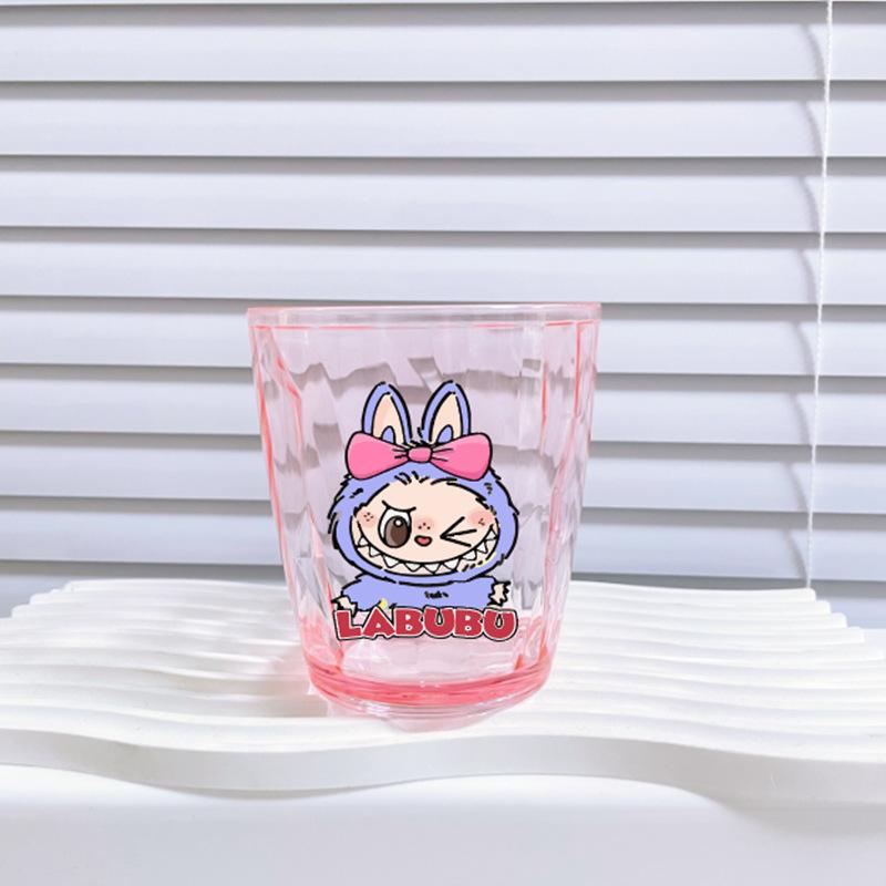 

Transparent Water Cup, High Temperature Resistant and Anti-drop Thickened Beverage Juice Cup, Acrylic Brushing Mouthwash Cup 220ml