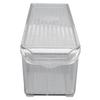 Clr Organizing Bin Large Capacity Transparent Food Grade Plastic Multifunction Portable   Pantry Storage Bin