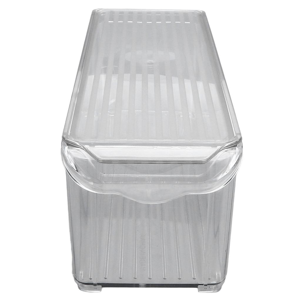 Clr Organizing Bin Large Capacity Transparent Food Grade Plastic Multifunction Portable   Pantry Storage Bin