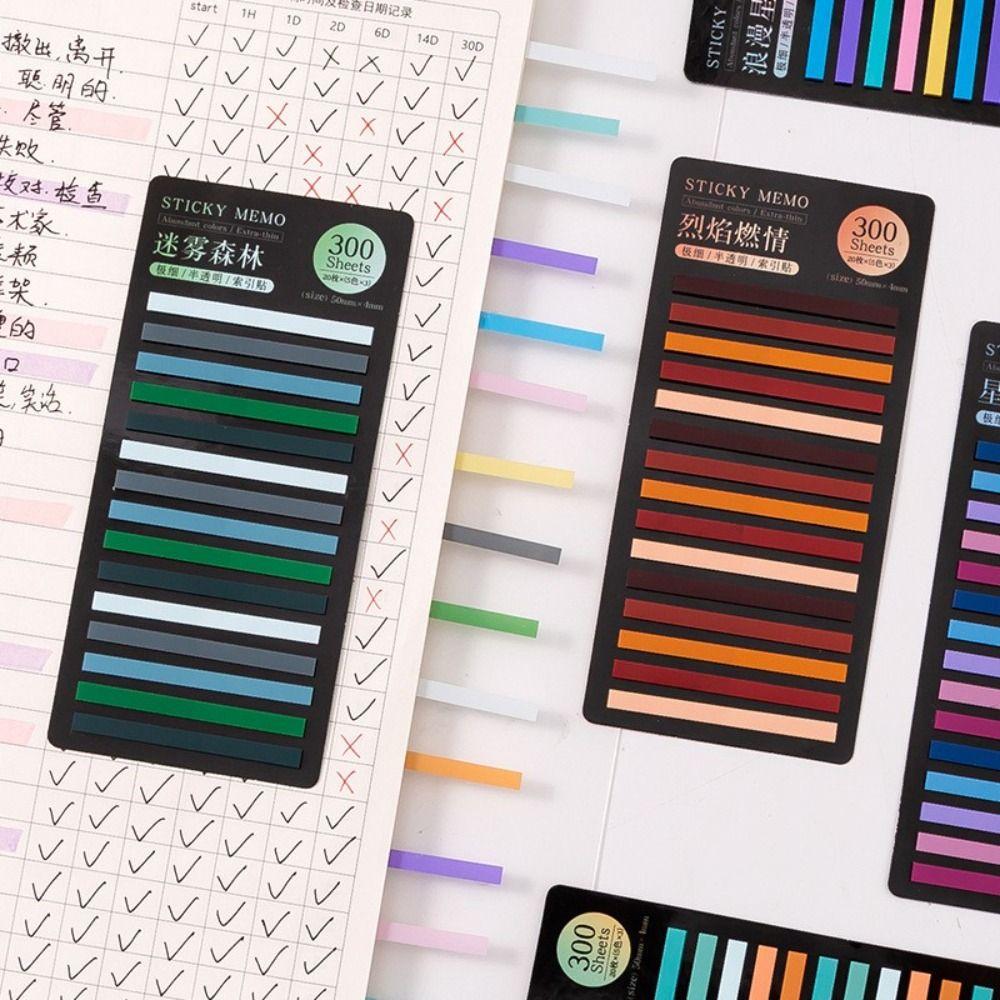 Supplies Sticky Notes Stationery Posted It Sticky Notes Reading Label Label Bookmark Index Stickers