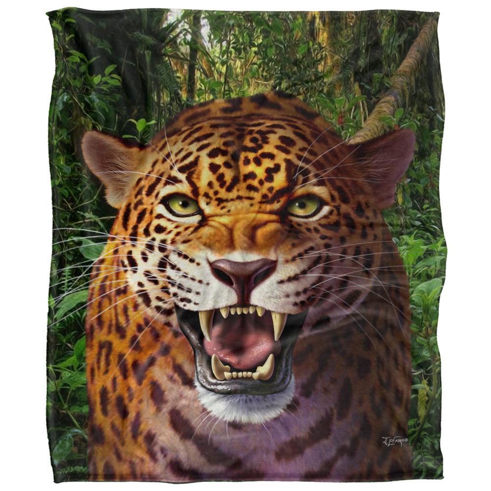 JQ Licensing Jlo Silky Leopard Supersoft Blanket
