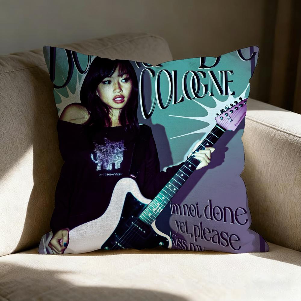 B-beabadoobeeS SINGER Pillow Case Linen Pillow Covers Cover For Couch Living Room Bench Patio Floor Linen Home Decor