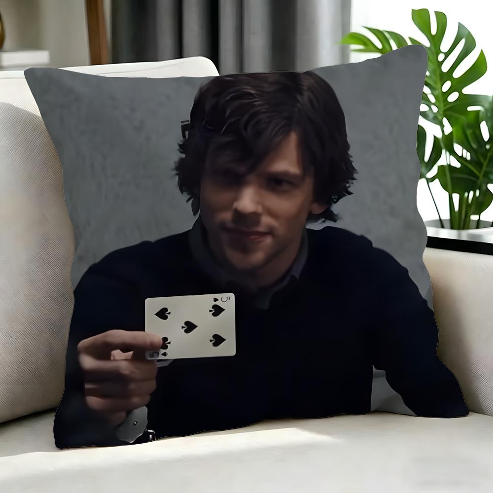 Movie Now You See Me Cushion Cover Cushion Cover Set 4Pcs 50X50 45X45 40X40 Pillowcase Decorative Sofa Home Decor