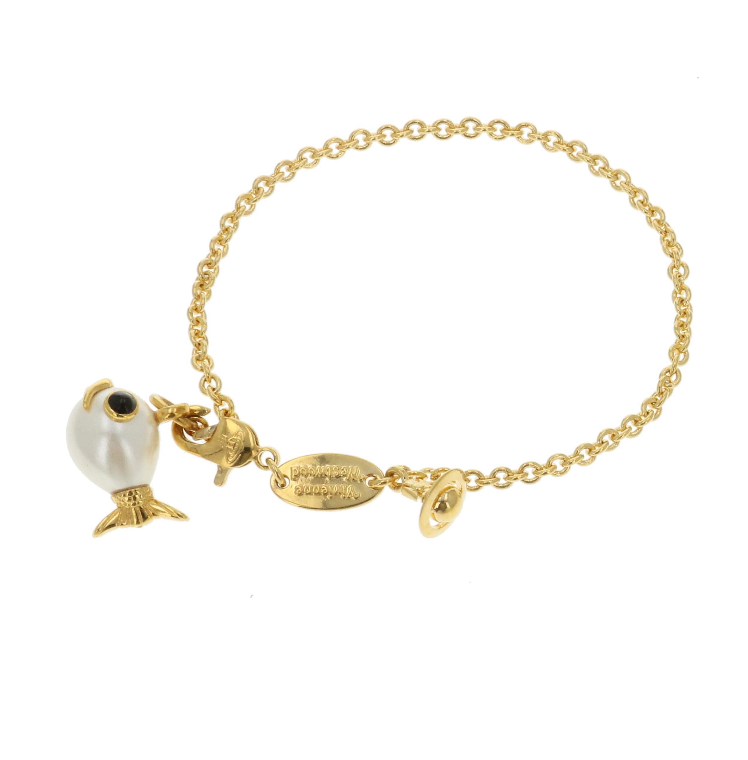 

Vivienne Westwood LUZIE Bracelet Brass Women s 61020243/02R844 [Used] золотий