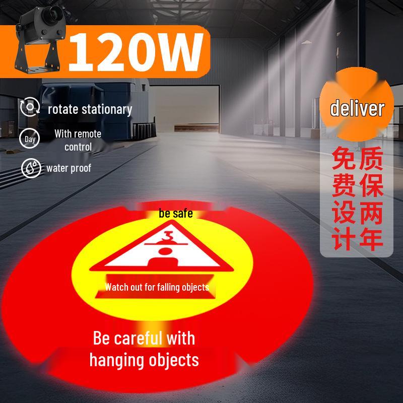 Industrial Safety Projector Light for Outdoor Crane and Forklift Applications