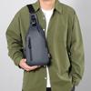 Sac bandoulière croisé poitrine décontracté pour homme en nylon