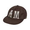 AMOU A.M 5-Pannel Cap Brown